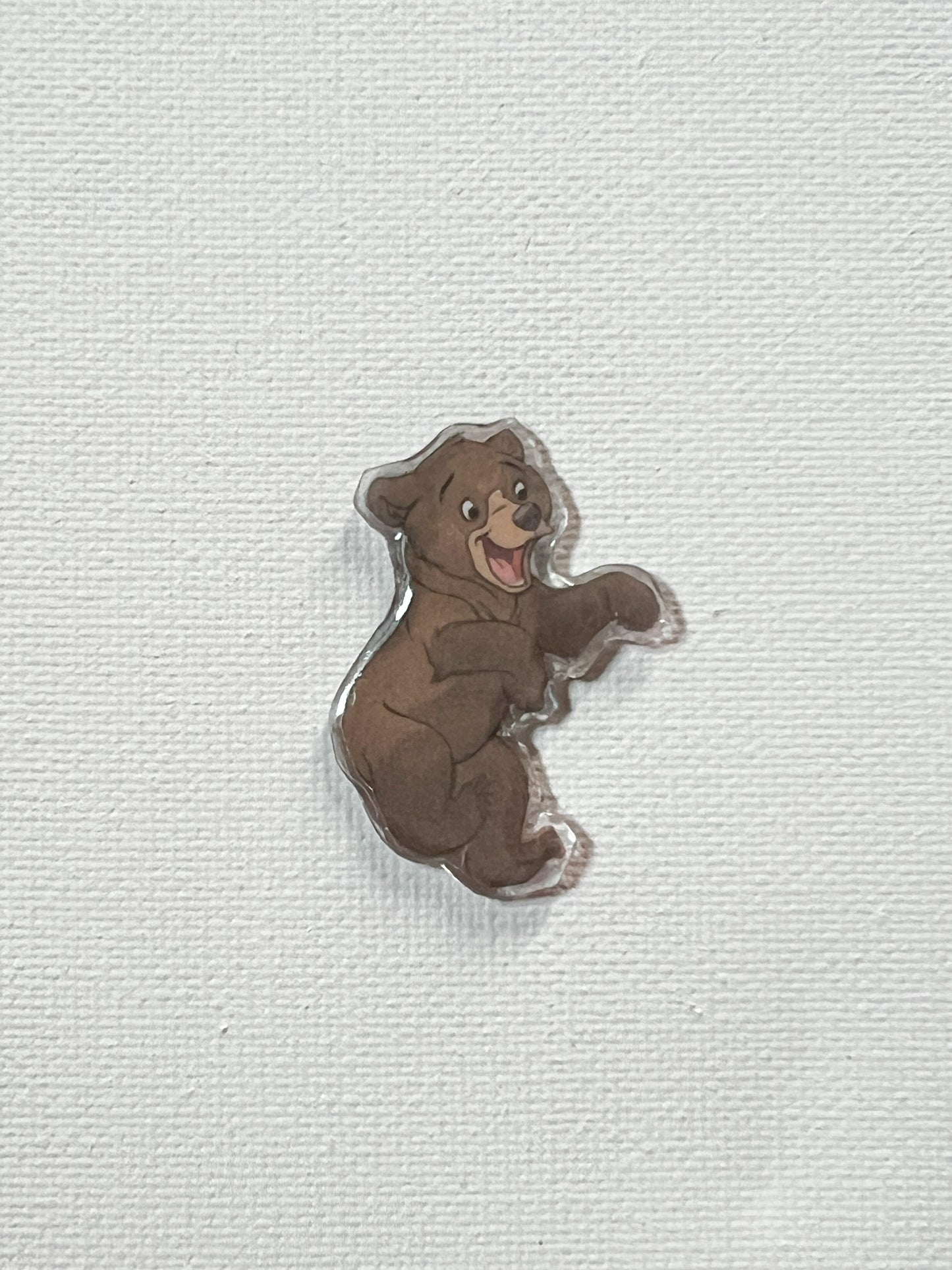 Bear Pin Bundle | Handmade Upcycled Book Art Pins | Woodland Animal Accessory