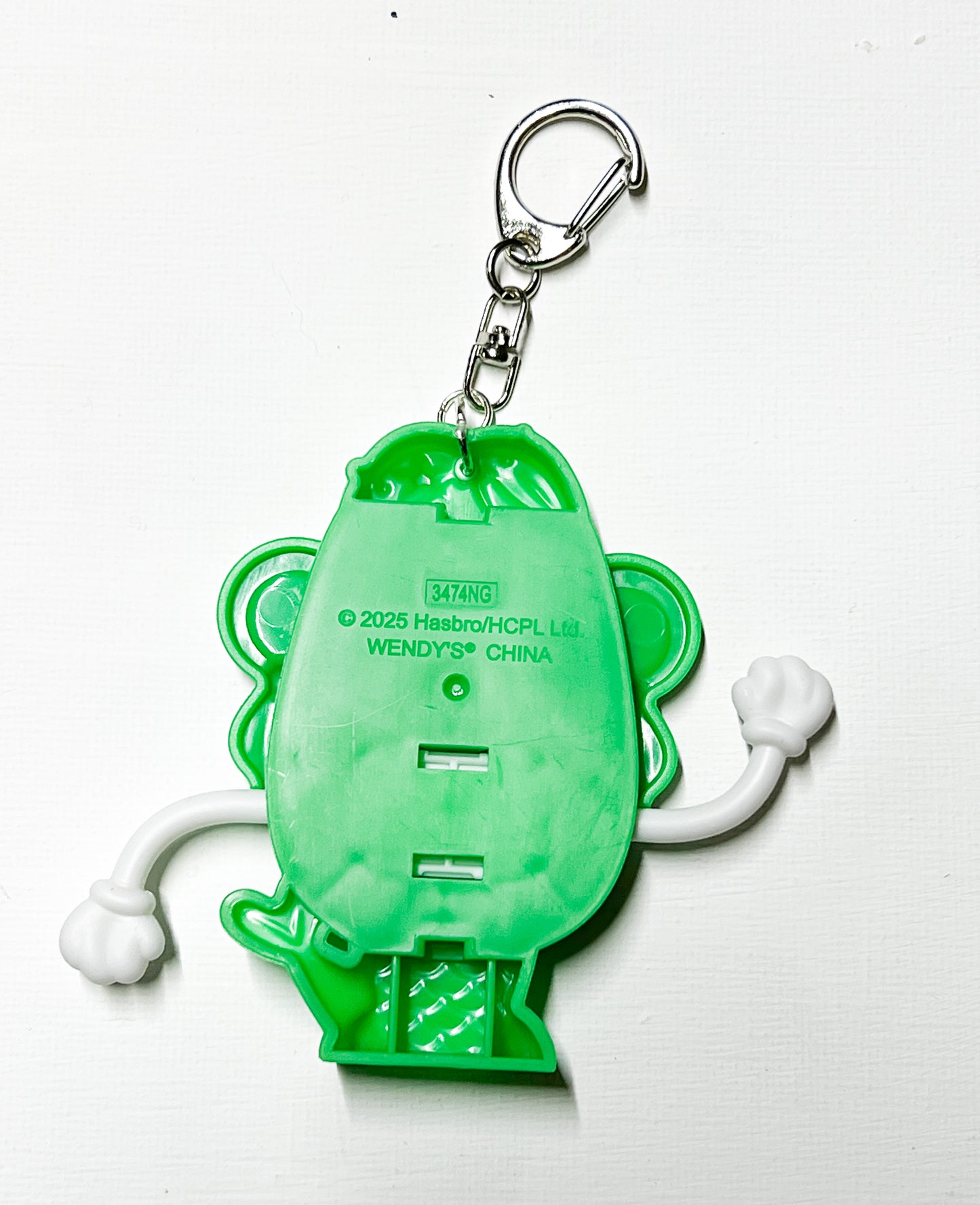 Upcycled Mermaid Key Chain / Bag Charm – Playful & Splashy