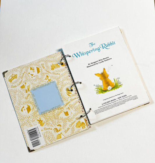Upcycled Whispering Rabbit Book Journal