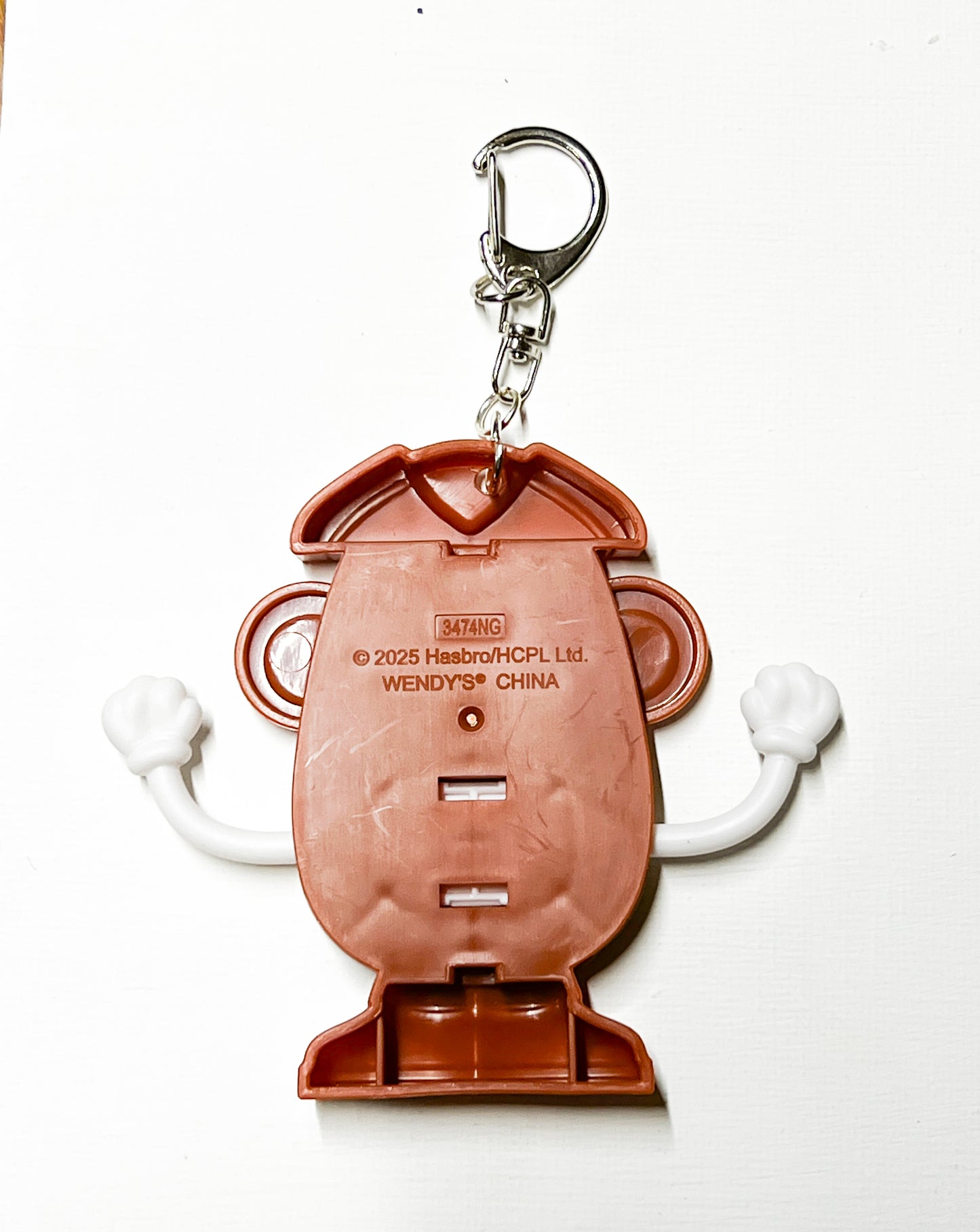 Upcycled Pirate Key Chain / Bag Charm – Playful & Adventurous