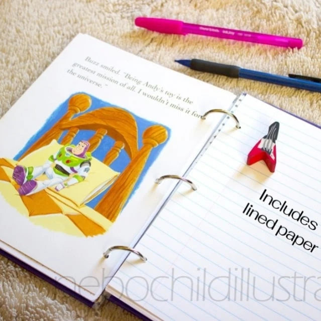 Buzz Lightyear Upcycled Handmade Journal