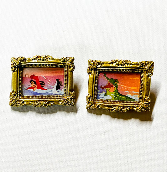 Upcycled Storybook Brooch Set | Handmade Vintage Pin | Nebo Child