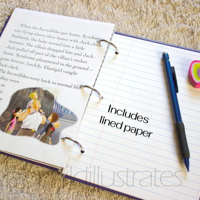 The Incredibles Handmade Journal