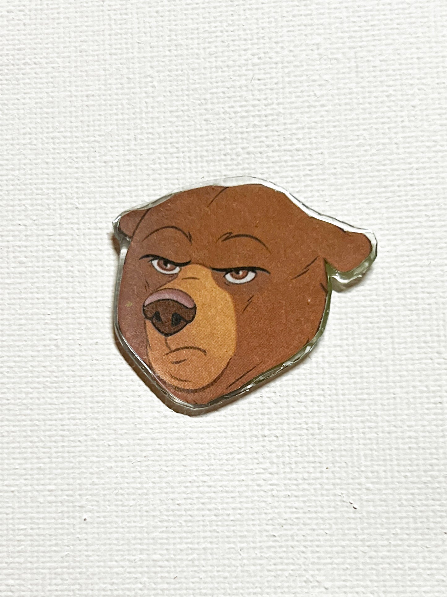 Bear Pin Bundle | Handmade Upcycled Book Art Pins | Woodland Animal Accessory