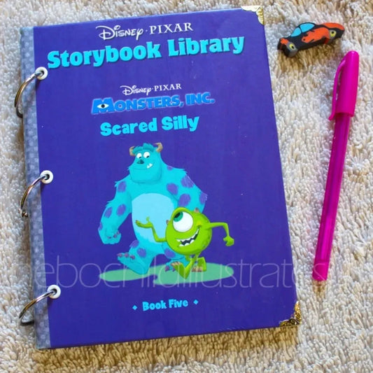 Monsters Inc Handmade Journal