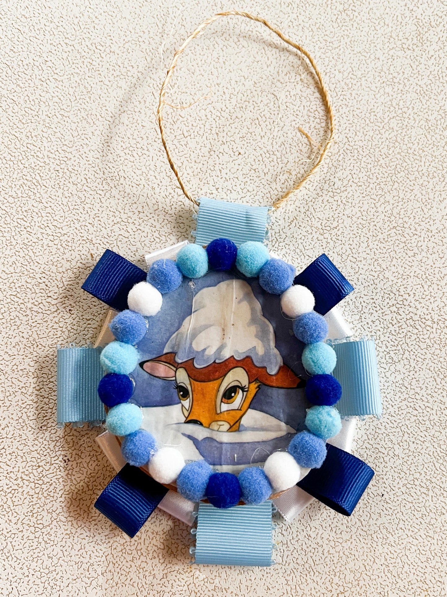 Bambi Handmade Christmas Ornament