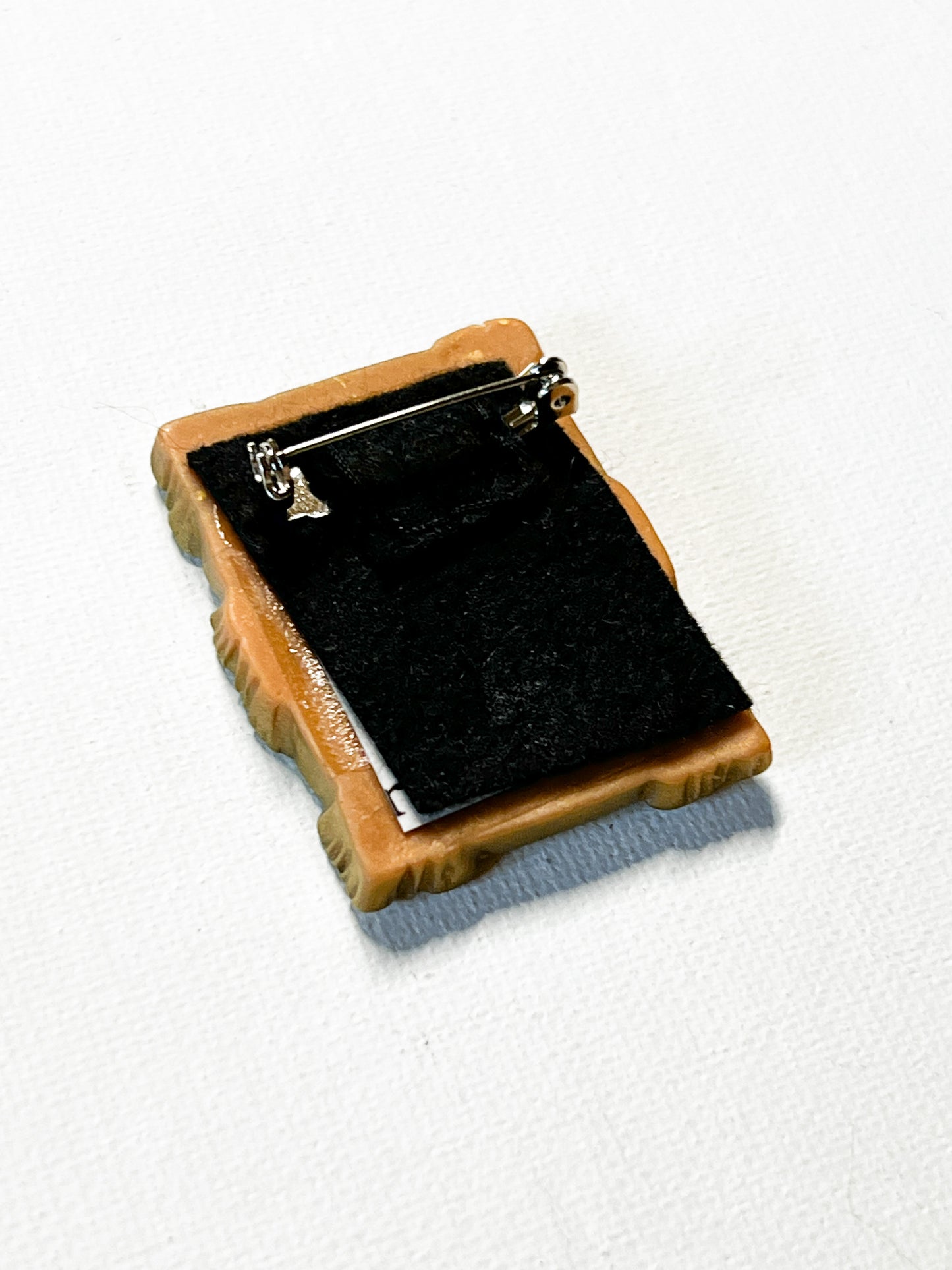 Upcycled Book Vintage-Inspired Frame Portrait Brooch