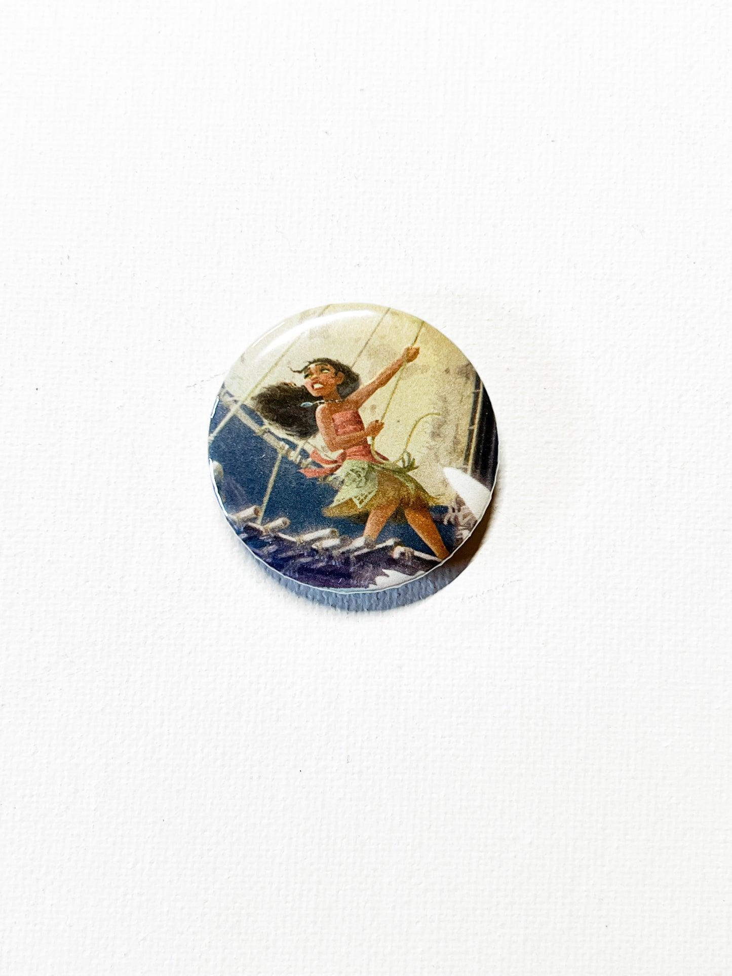 Island Adventure Fridge Magnet Set of 6 – Upcycled Reclaimed Button Magnets