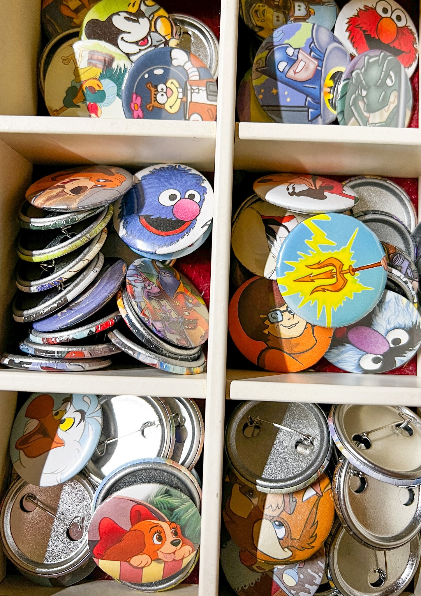 3 Button Badge Mystery Grab Bag | Handmade Upcycled Pins – Nebo Child
