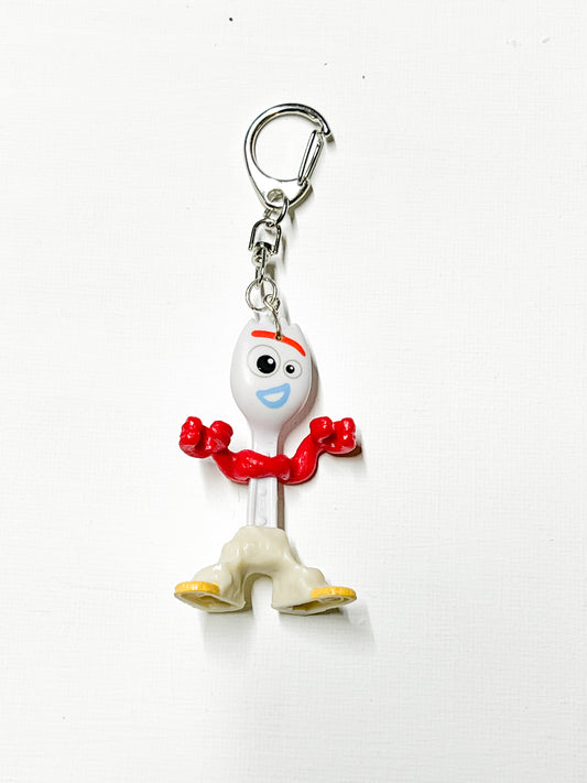Upcycled Spork Keychain | Quirky Handmade Charm | Nebo Child