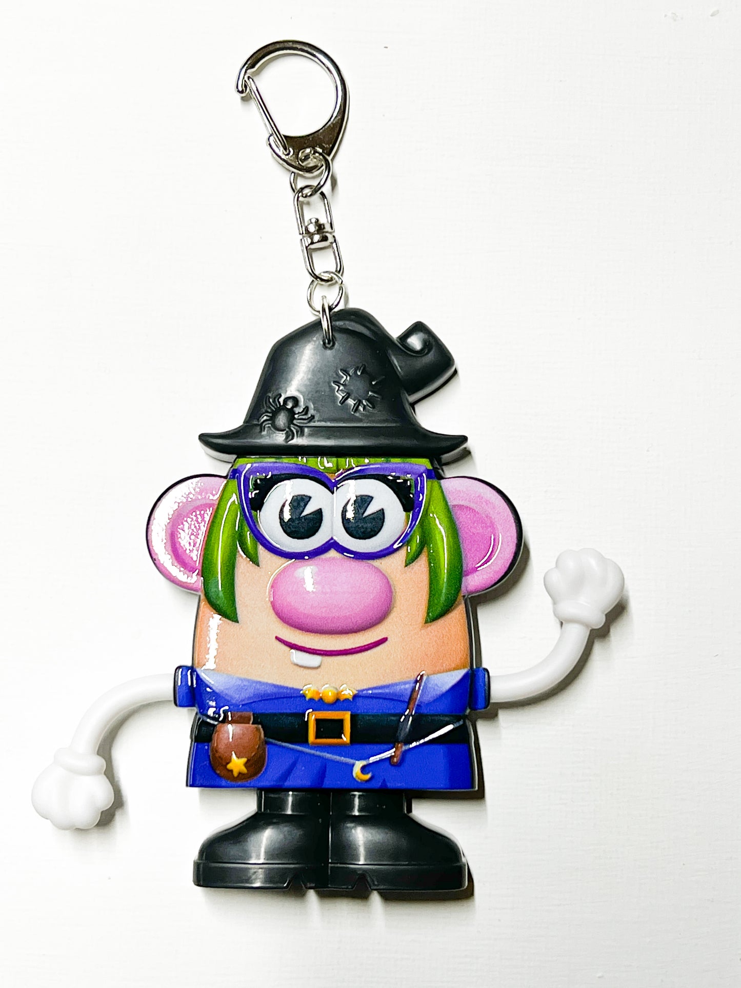 Upcycled Witchy Keychain – Cute, Quirky & One-of-a-Kind