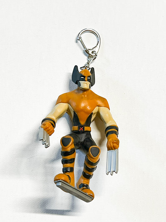 Upcycled Clawed Hero-Inspired Keychain – Handmade Eco-Friendly Character Charm
