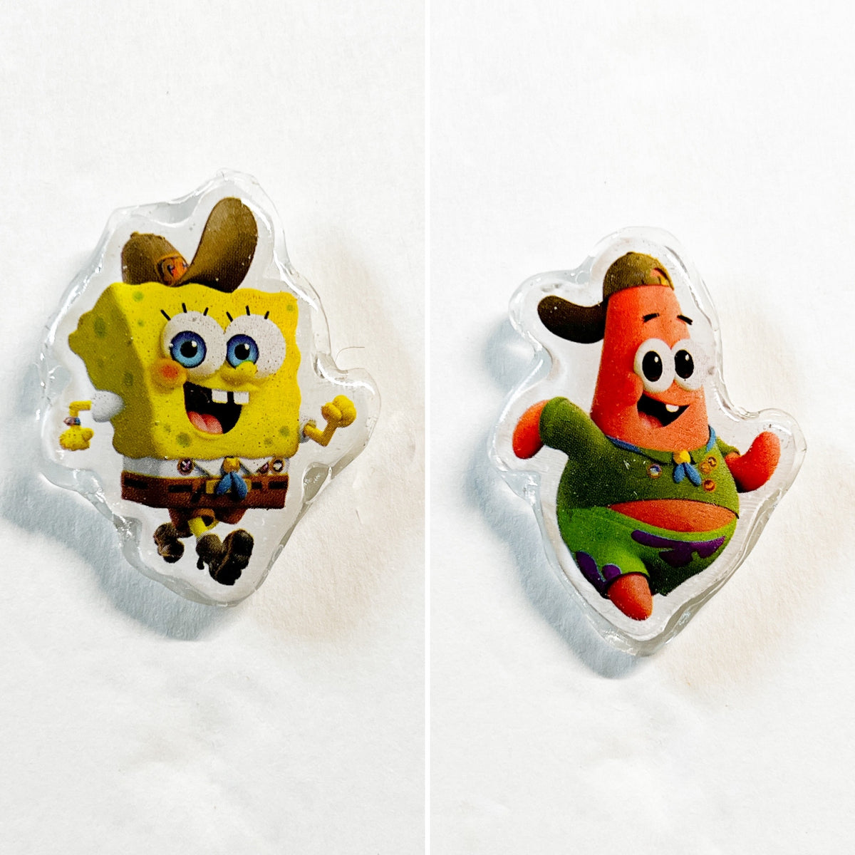 Best Friends Pin Duo | Upcycled Book-Page Pin Set