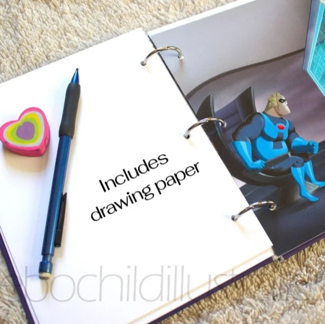 The Incredibles Handmade Journal