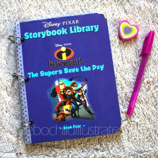 The Incredibles Handmade Journal