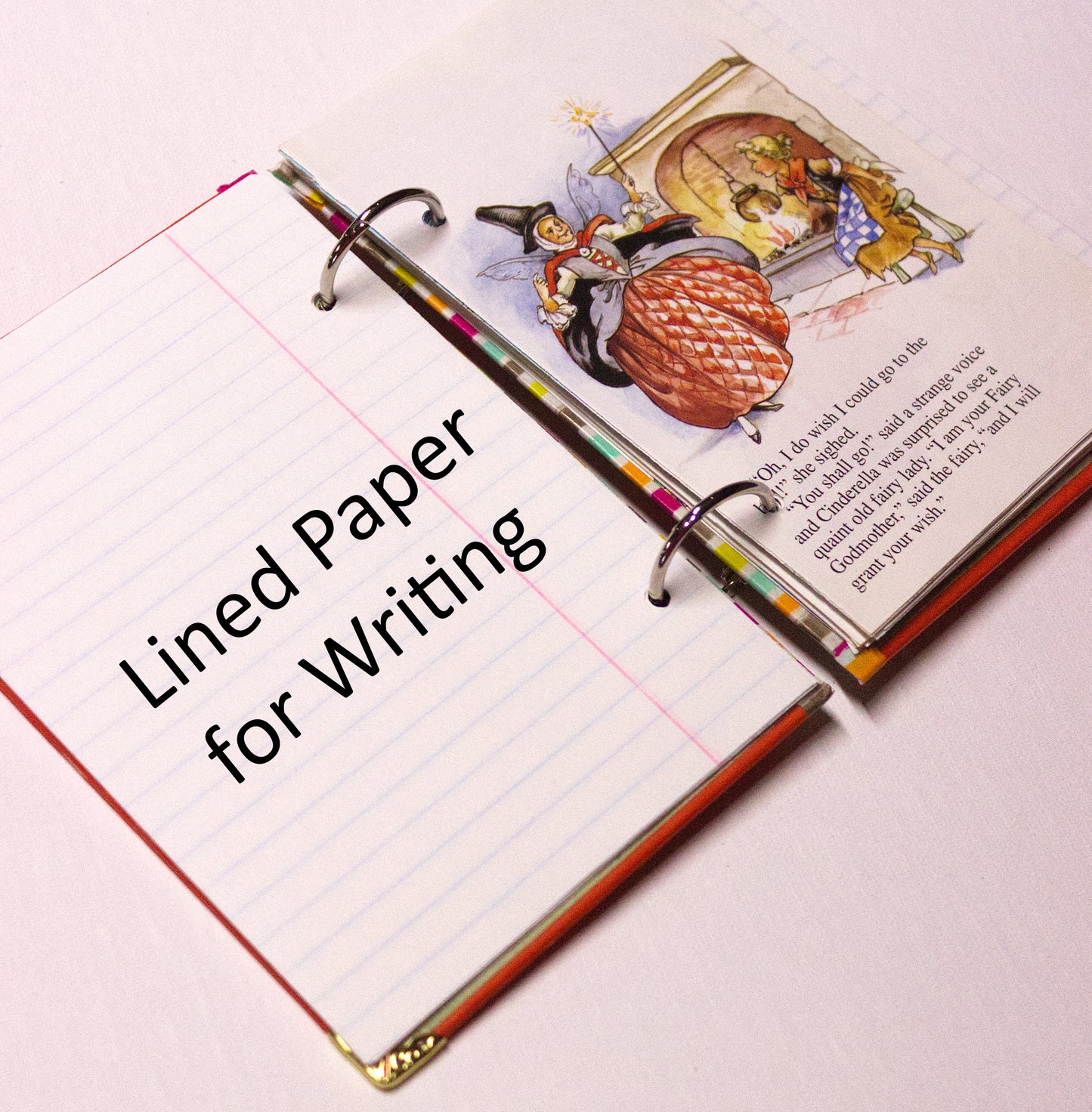 Upcycled Vintage Fairytale Journal – Handmade, Eco-Friendly & One-of-a-Kind