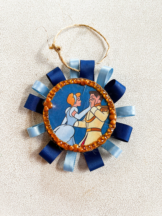 Cinderella Handmade Christmas Ornament