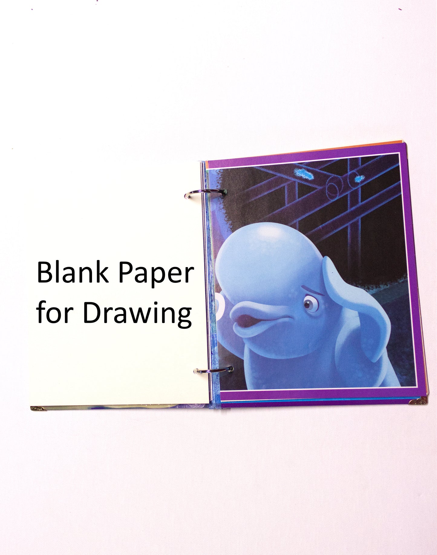 Under-the-Sea Storybook Journal (Upcycled & Handmade)