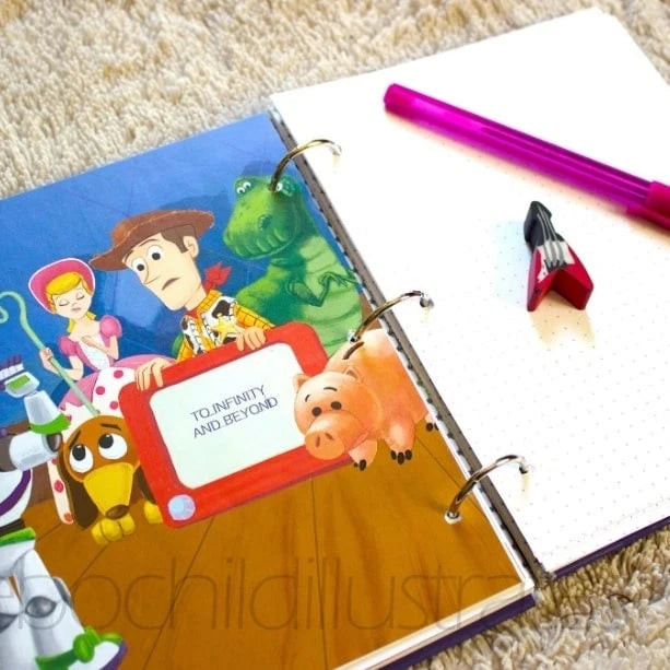 Buzz Lightyear Upcycled Handmade Journal