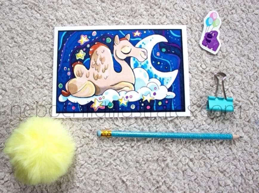 Sleepy Camel Art Print