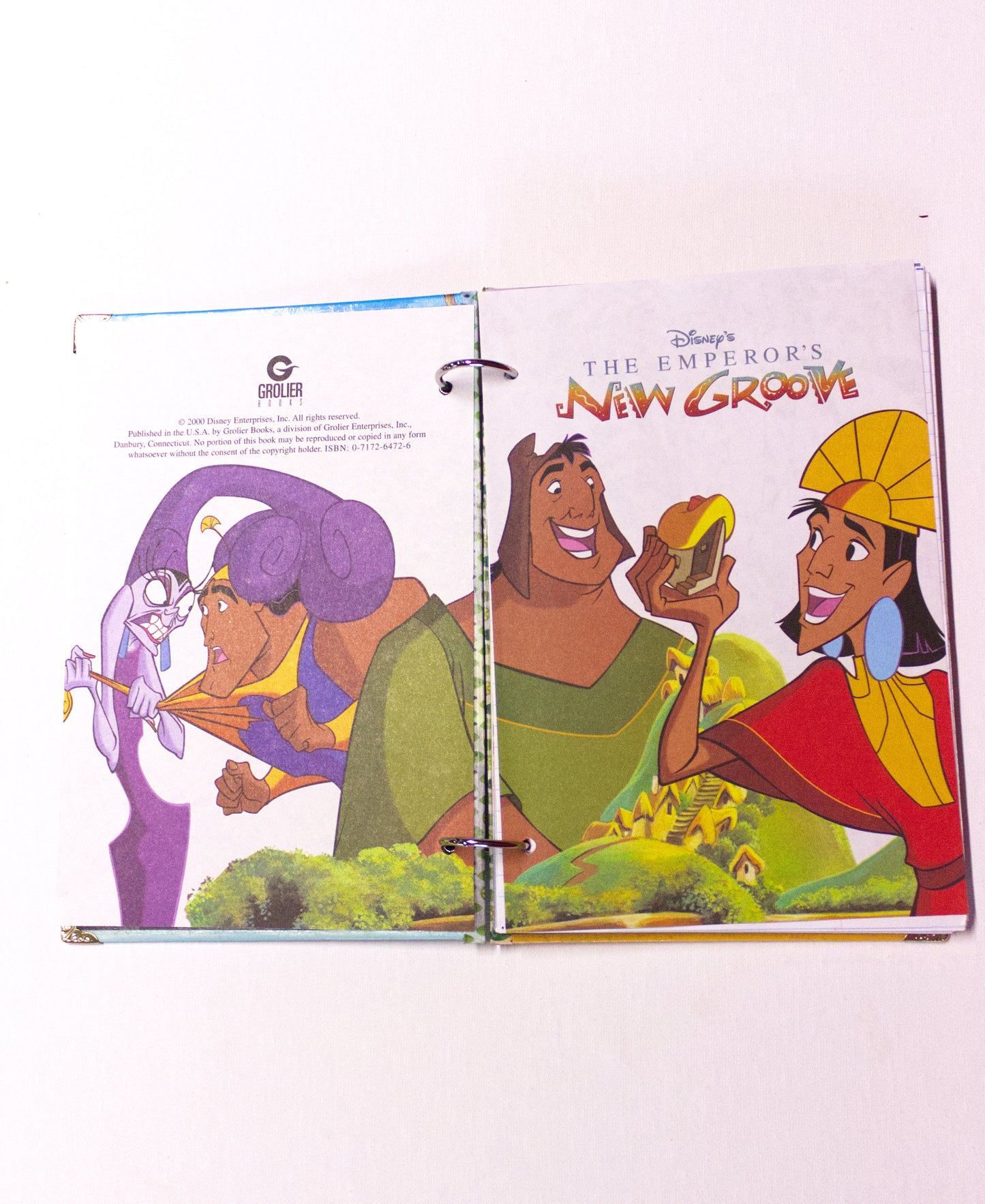 Upcycled Animated Adventure Book Journal – Handmade Eco-Friendly Cartoon Notebook