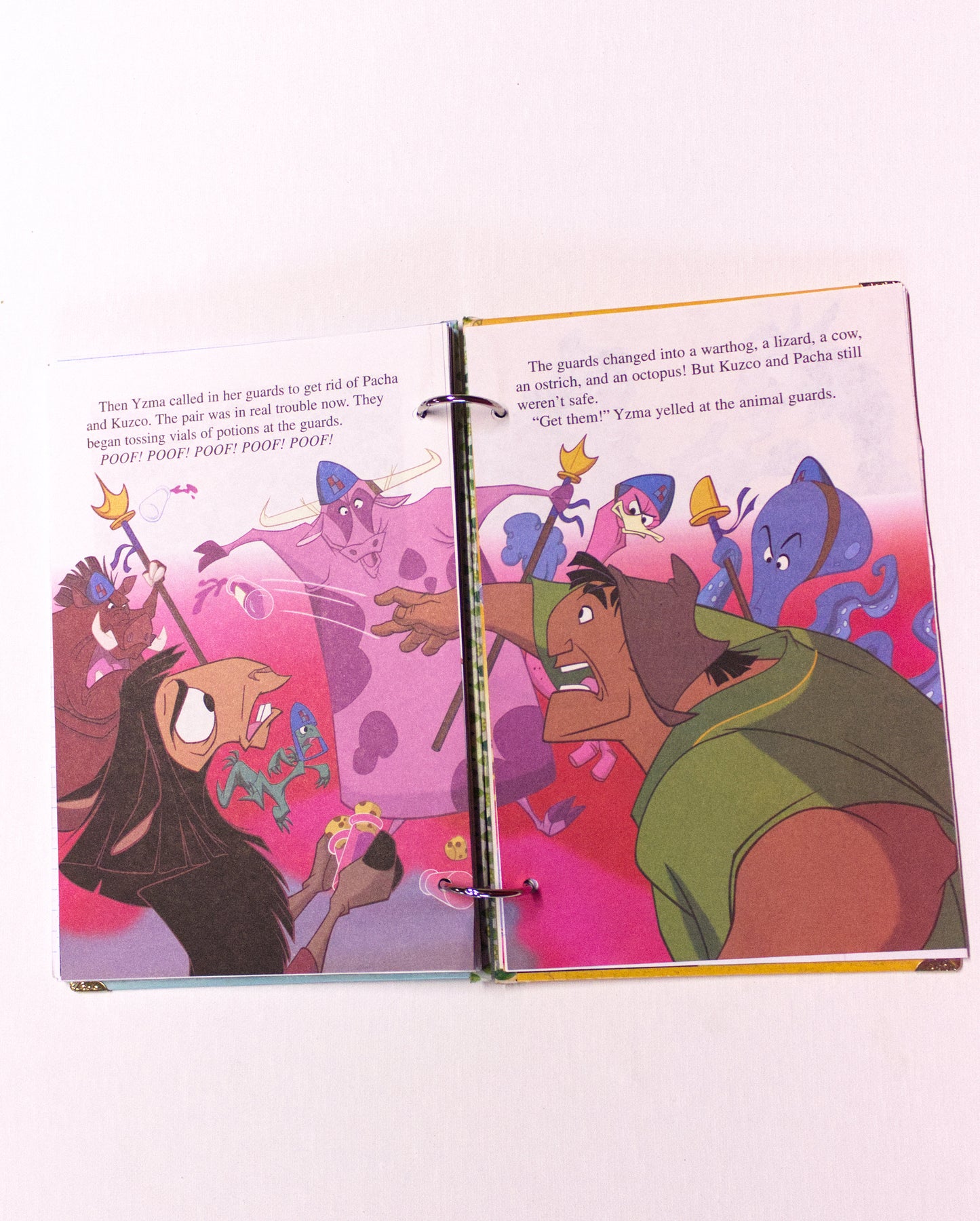 Upcycled Animated Adventure Book Journal – Handmade Eco-Friendly Cartoon Notebook