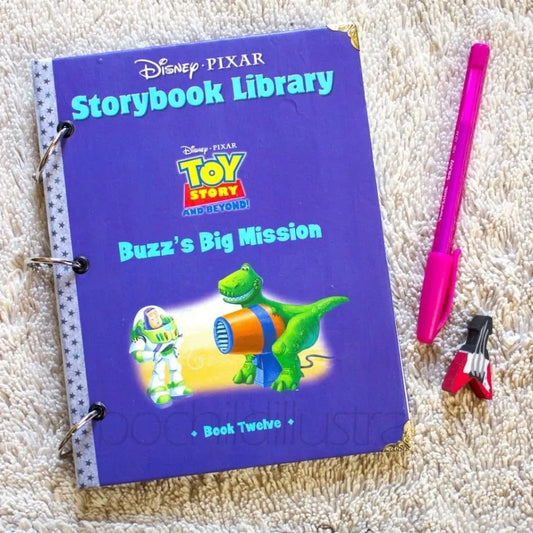 Buzz Lightyear Upcycled Handmade Journal