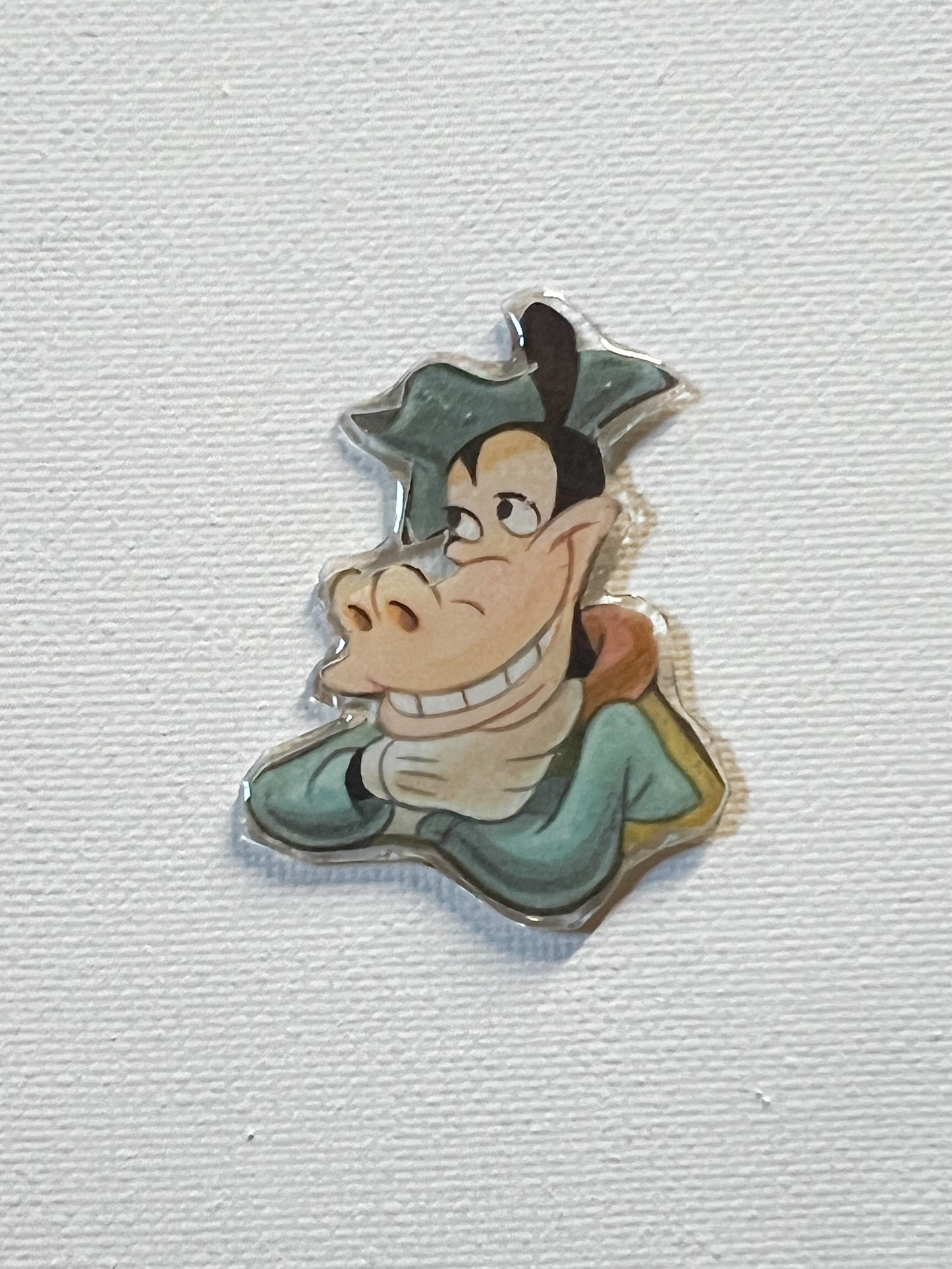Upcycled Smiling Cow Handmade Pin – Recycled Storybook Pin – Book Page Art Pin – Small Batch Resin B Grade