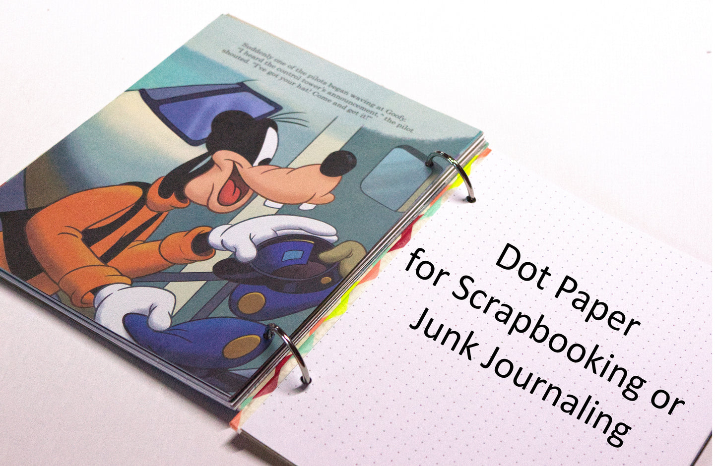 Airport-Themed Upcycled Children’s Book Journal