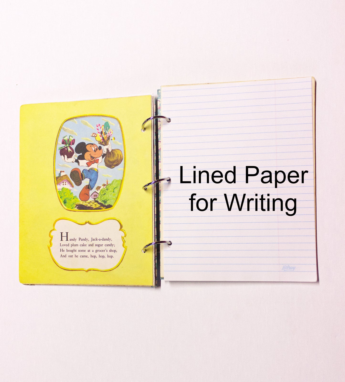 Upcycled Vintage Storybook Journal – Whimsical & One of a Kind