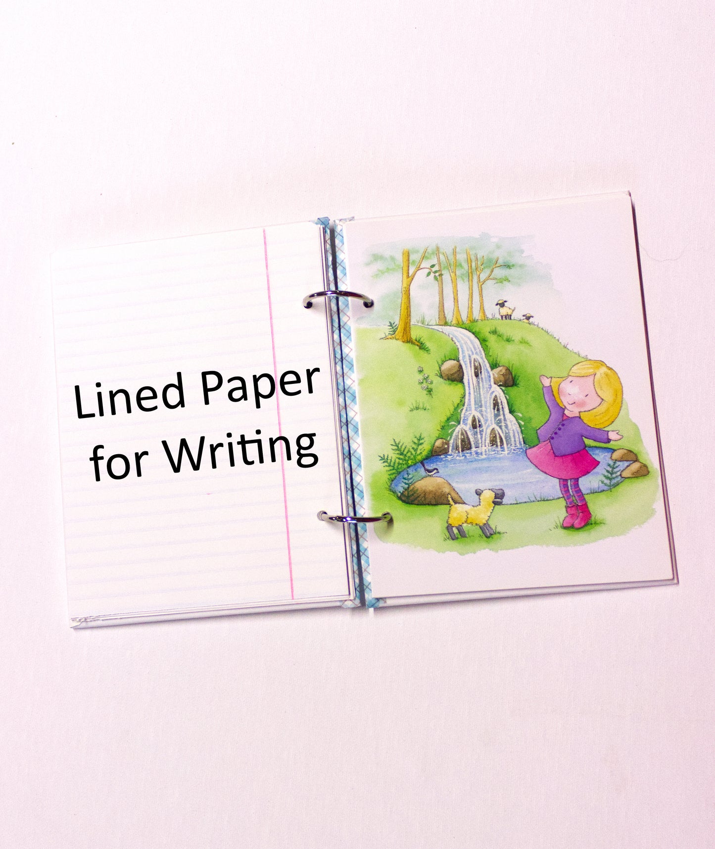 ✨ Upcycled Children’s Book Journal – Handmade & Eco-Friendly ✨