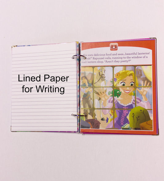 Enchanting Upcycled Children’s Storybook Journal — Lined & Blank Pages