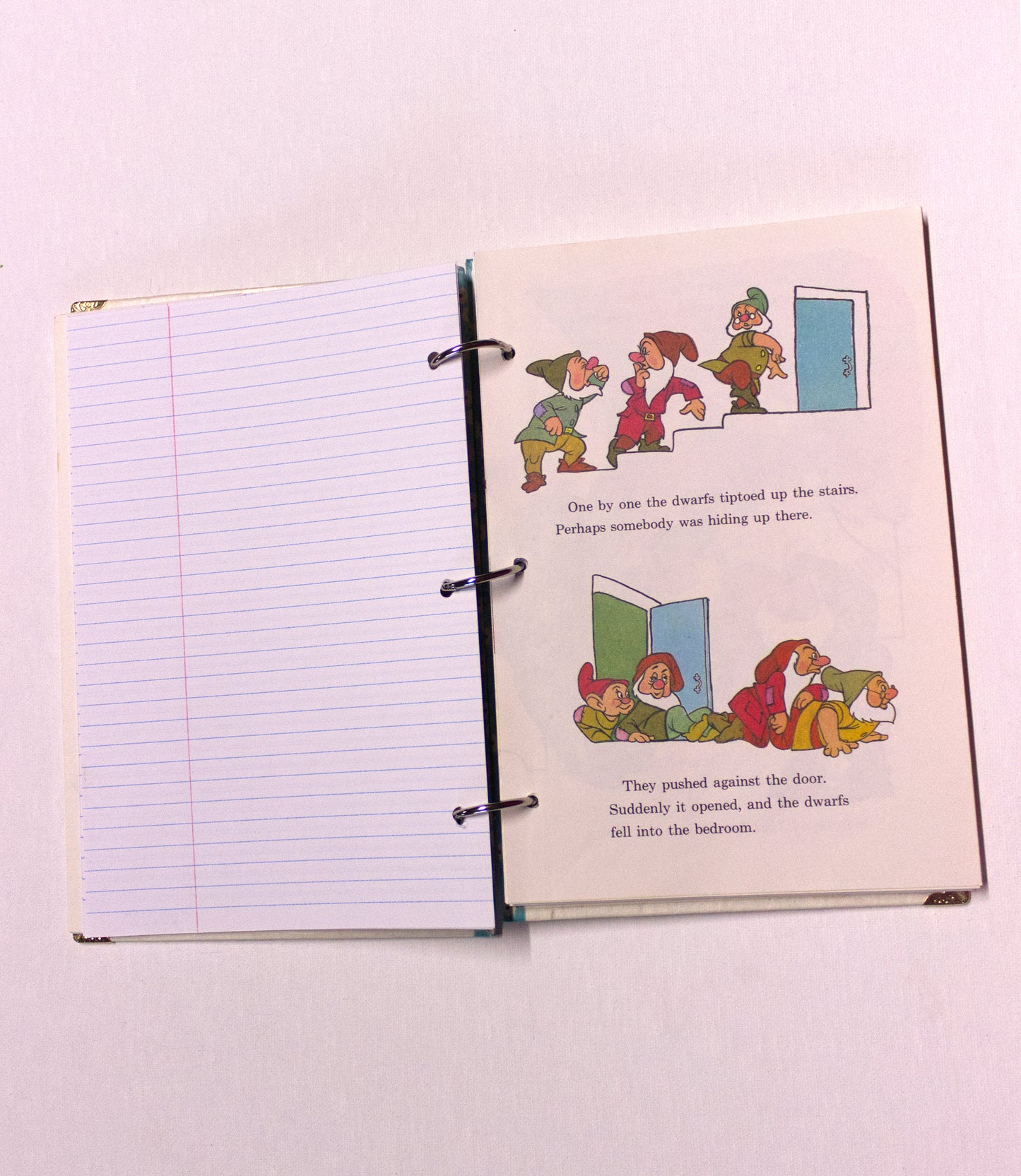 Upcycled Storybook Journal – Lined & Blank Pages