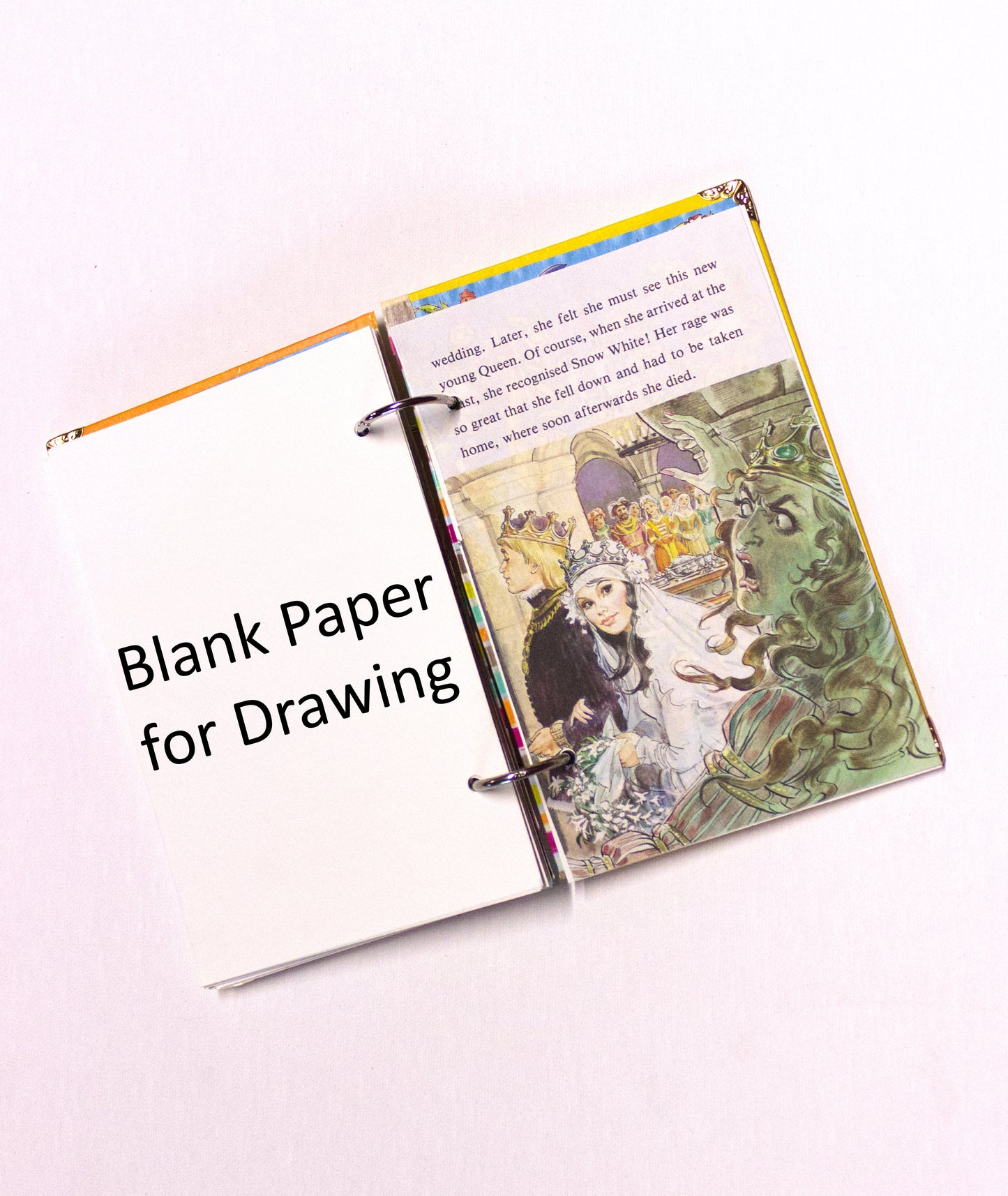 Upcycled Vintage Fantasy Story Journal – Handmade, Eco-Friendly & One-of-a-Kind