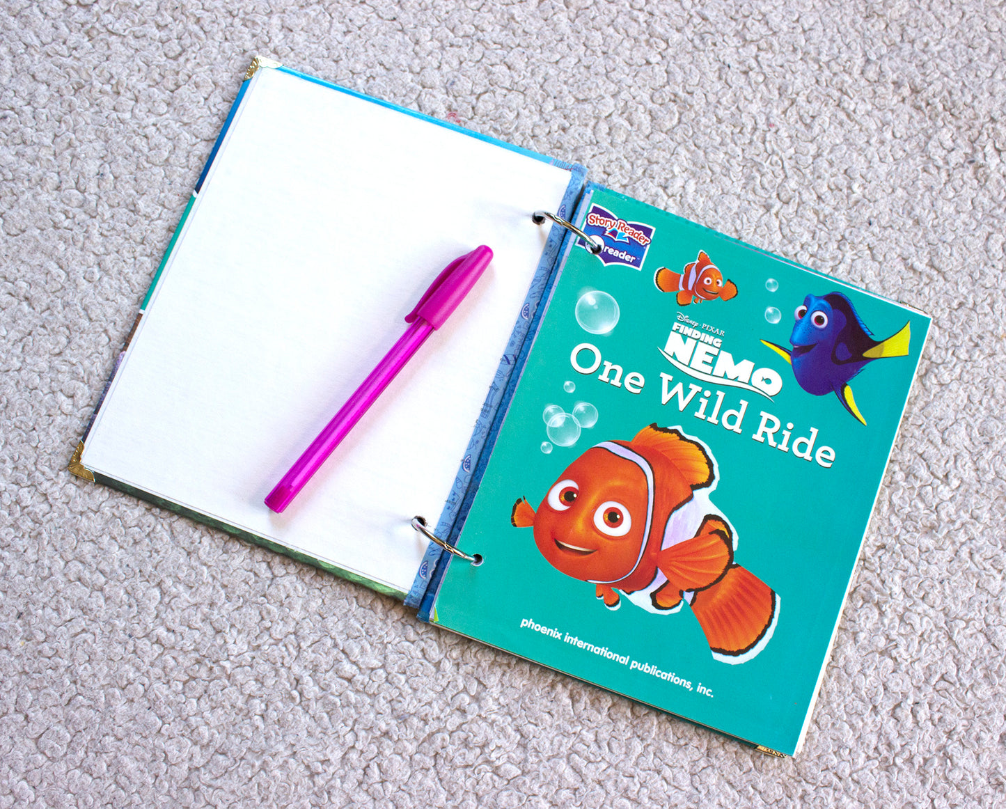 Ocean Adventure Upcycled Children’s Book Journal