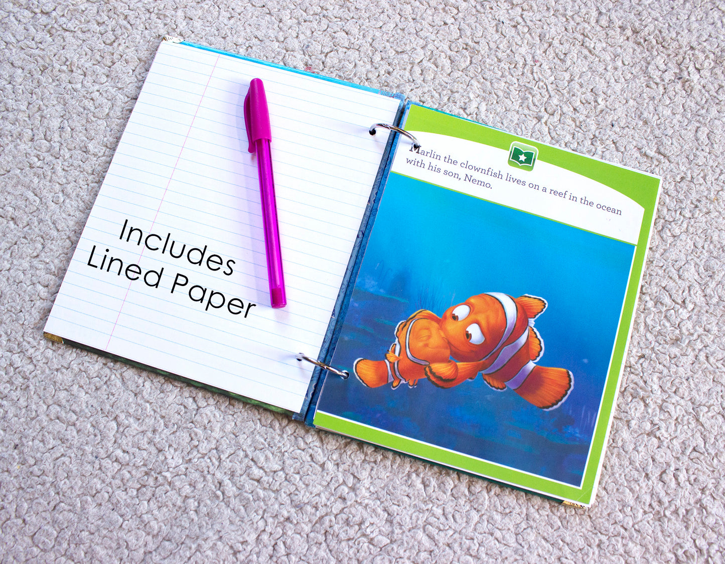 Ocean Adventure Upcycled Children’s Book Journal