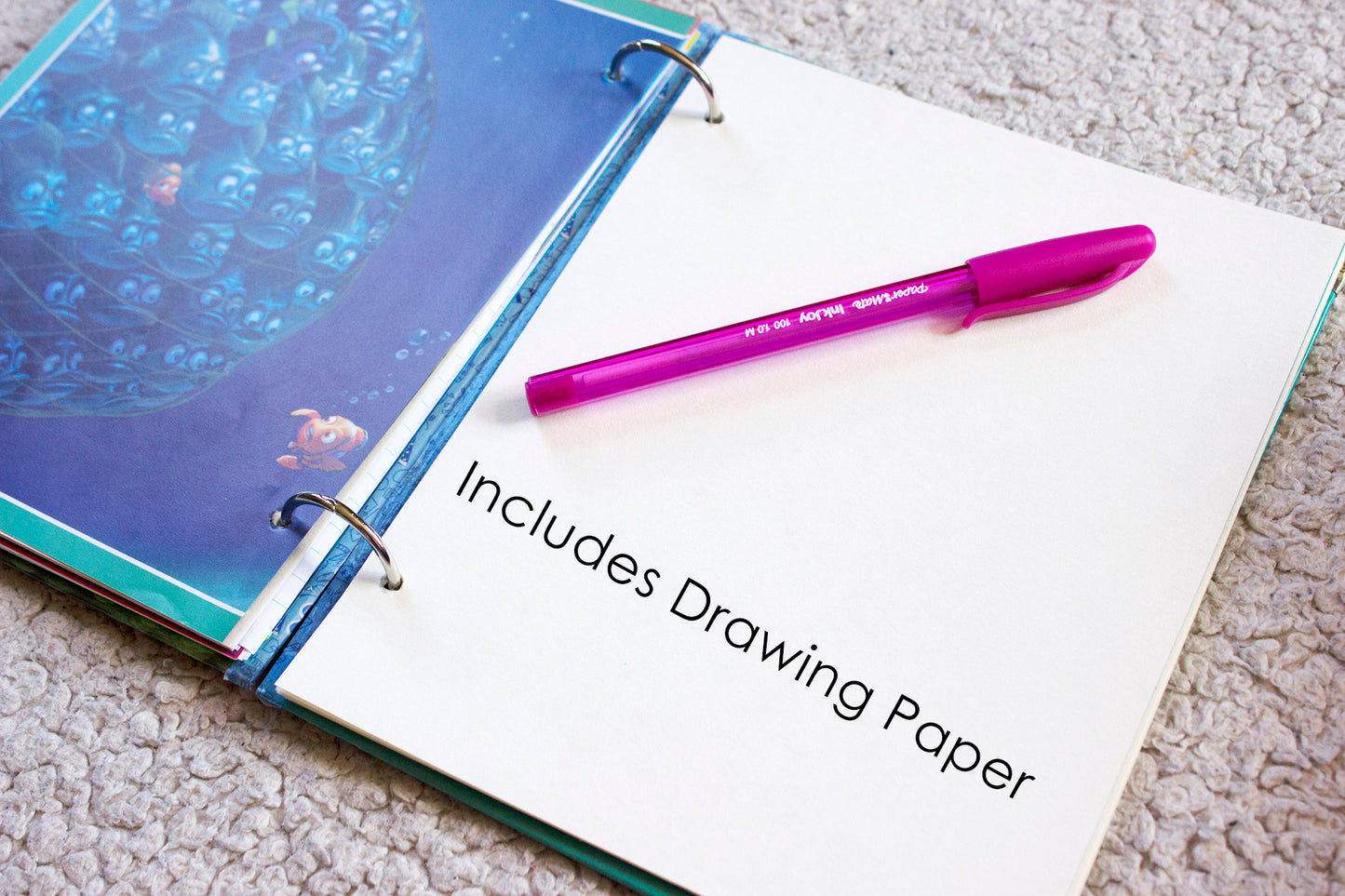 Ocean Adventure Upcycled Children’s Book Journal