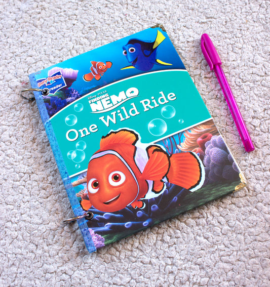 Ocean Adventure Upcycled Children’s Book Journal